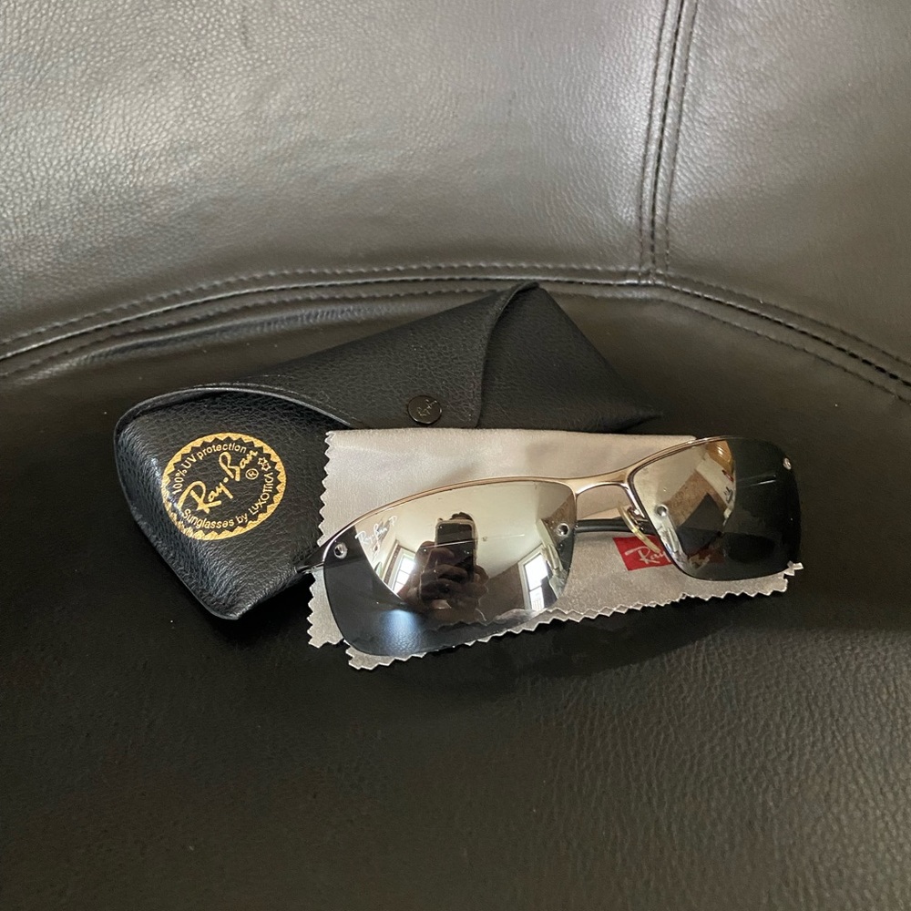 Rimless Rayban Sunglasses